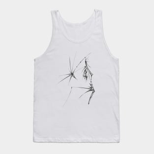 149 Unique Black White Abstract Tank Top